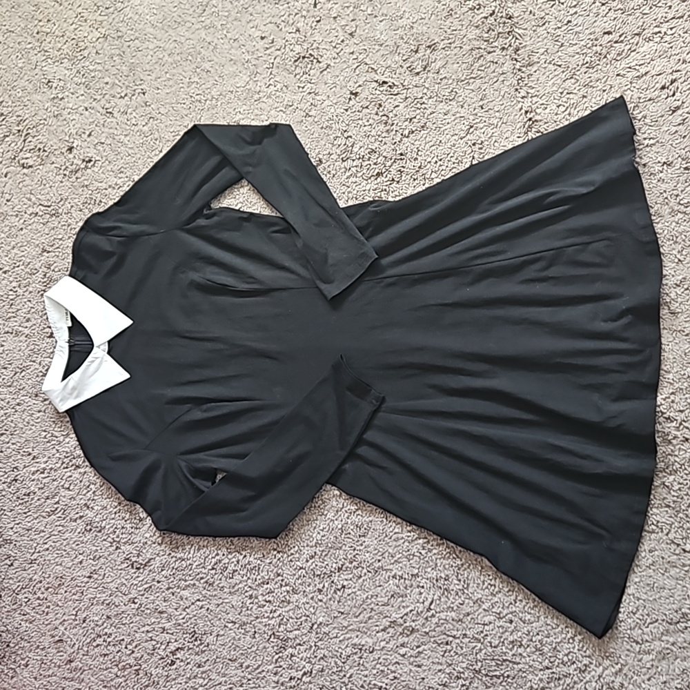 Torary black long sleeve dress